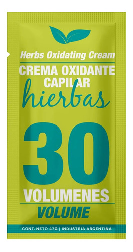 Otowil Crema Oxidante Hierbas Capilar 30 Volumenes X50g