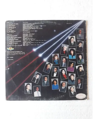 Lp Voz Da Verdade - Coração De Cera 1989 Gospel | Parcelamento sem