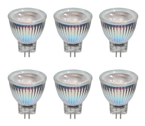 Mr11 Led 3w 12v Gu4 3000k 6 Pack