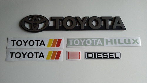 Toyota Hilux Calcomanías Y Emblemas