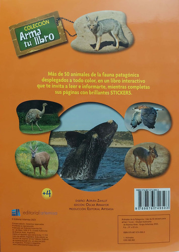 Animales De La Patagonia Zahlut Nuevo ^