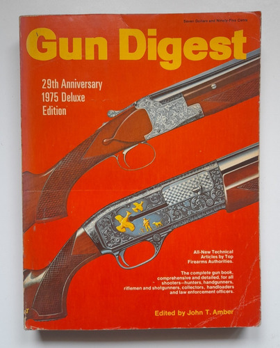 Catalogo Guia Armas Gun Digest 1975 John T  Amber