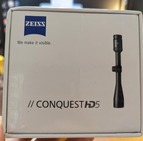 Zeiss Conquest Hd5 5-25x50 Retícula Plex (Usado)