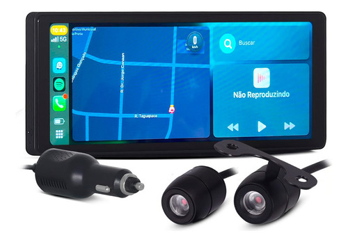 Central Multimidia Portatil Carplay Android Auto Universal