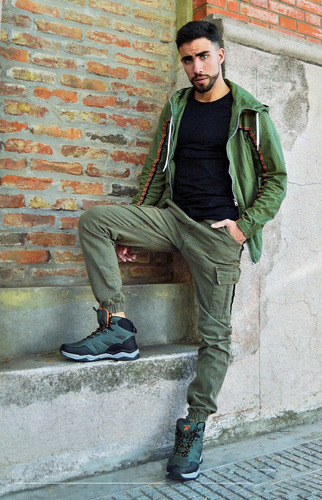 Imagen 6 de 8 de Borcego Trekking Hombre Jaguar Botas Zapatilla 3054 Outdoor