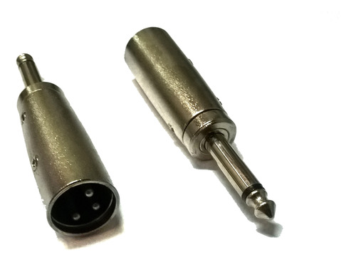 Adaptador Conector Ficha Plug 6.5 Mono A Canon Macho Xlr