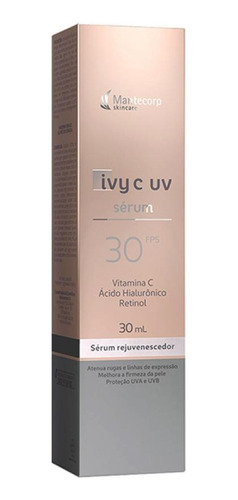 Ivy C Uv Serum Rejuvenescedor Fps 30 30ml