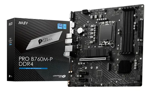 comprar Placa Madre Msi Pro B760m-p Ddr4, Chipset Intel Lga1700