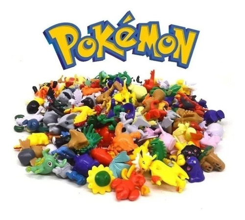 Juguete Pokémon 48 Figuras Coleccionable Pikachu Pokeball