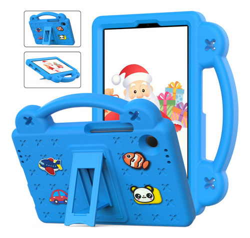 Capa De Silicone Infantil Para Galaxy Tab A9 8.7 (2023)