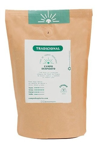 Café Orgánico De Chiapas 1 Kg, Campo Despierto