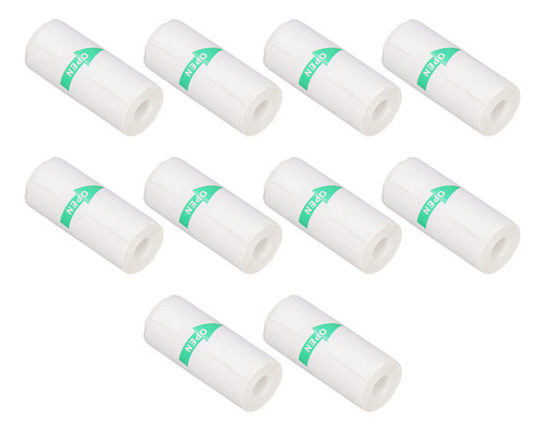 Papel De Impresora Térmica Portátil De 10 Rollos