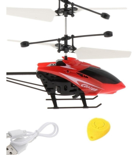 * Helicóptero Teledirigido De Radio De 2 Canales De Regalo