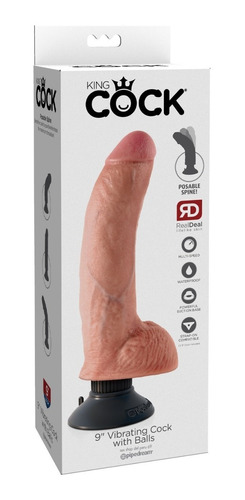 Vibradores Extremo King Cock Balls Sexshop Consolador Dildos