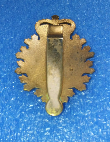 Regimiento De Artilleria Real Escudo Metal 6cm