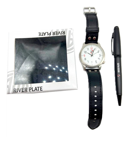  Reloj Y Boligrafo En Caja River Plate