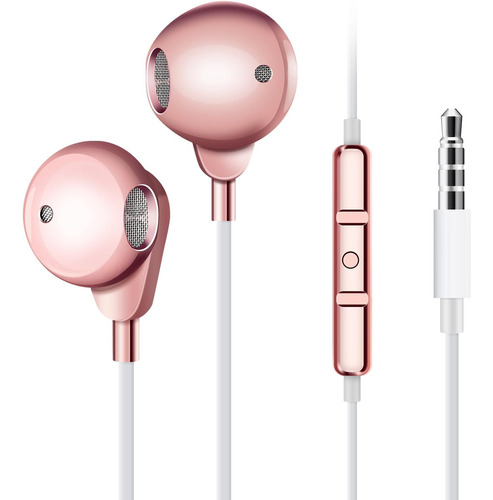 Aolcev Auriculares 3,5 Mm Android, Auriculares Con Cable Con