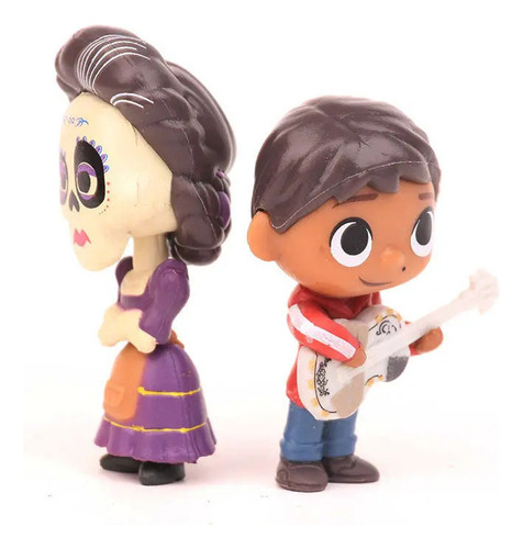 . 8 Unidades/juego De Juguetes Modelo Coco Cute Character