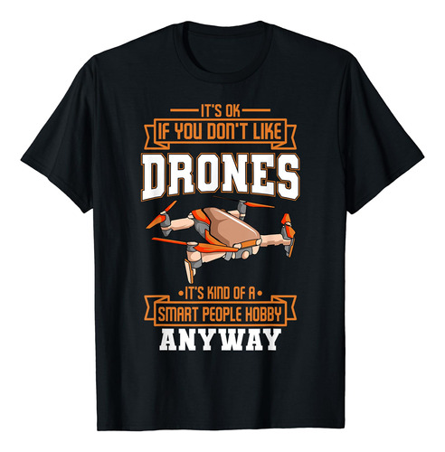 Divertida Camiseta Con Diseno De Piloto De Drones Cuadricopt