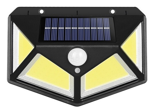 Foco Solar Sensor De Movimiento Para Exterior