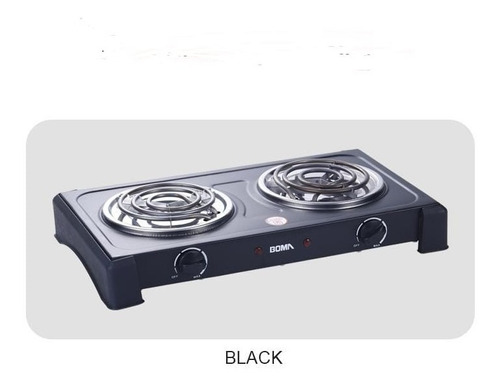 Cocina Electrica 2000watts Boma Modelo Bm-200b 2 Hornillas