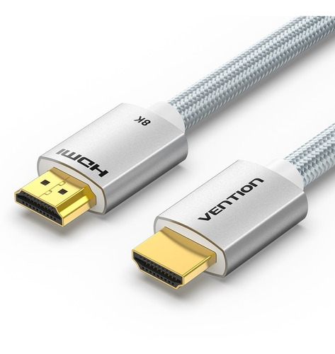 Cable Trenzado Hdmi 2.1 8k 60hz Hdr 3d 48gbps 0,5 M Vention 