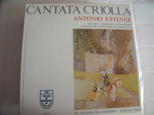 Lp Antonio Estevez Cantata Criolla Seminuevo