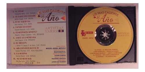Lo Más Caliente Del Año Cumbia Pop Año 1997 Cd México Bailar (Usado)