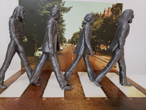Beatles - Abbey Road - Impreso En 3d