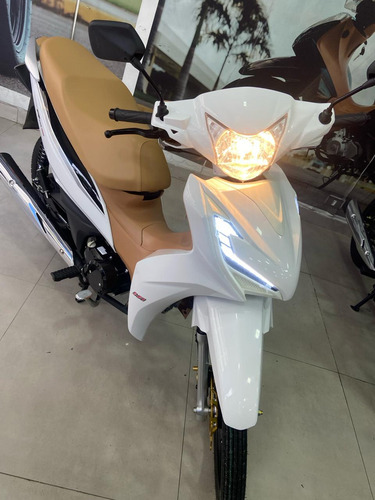 Rio Shineray 2025 Efi Branca Com Banco Marrom
