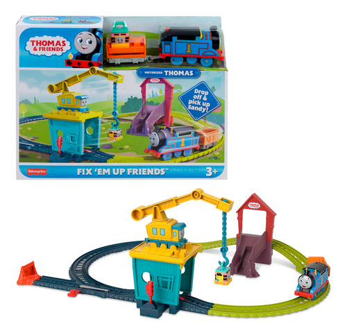 Thomas And Friends Pista De Juguete Carly Y Sandy - Mattel