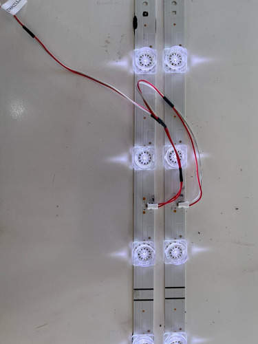 Kit De Leds Hisense 43h5500g 2 Tiras De 12 Leds (Usado)