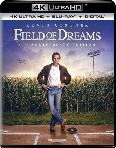 Blu Ray 4K Ultra HD Field Of Dreams, doblado/Leg. Sellado