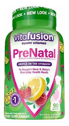 Vitafusion Prenatal Gummy Vitamins 90 Unidades