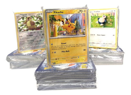 Cartas Pokemon Tcg Paquete 50 Cartas Aleatorio