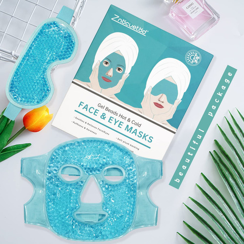 Znöcuetöd Mascarilla Facial De Hielo Refrescante Para Reduci