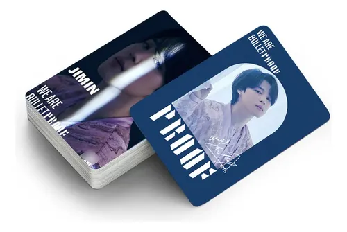 Juego De Cajas Lomo Cards Bts Proof Jimin De 30 Unidades