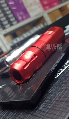 Imagen 4 de 8 de Tattoo Pen 8000 Rpm Japón Rca + Clip + Base + Funda Red