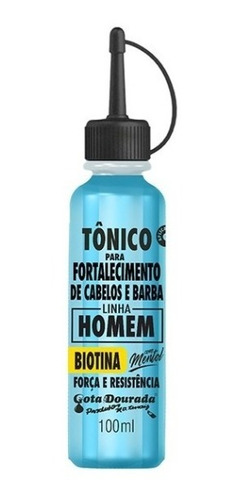 Gota Dourada Tónico Fortalecedor Hombre Cabello-barba 100ml