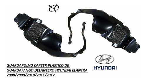 Guardapolvo Delantero Hyundai Elantra 2009 2010 2011 2012
