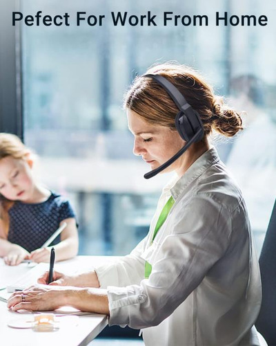 Huakua Auriculares Bluetooth Con Micrófono Para Audio Nítido