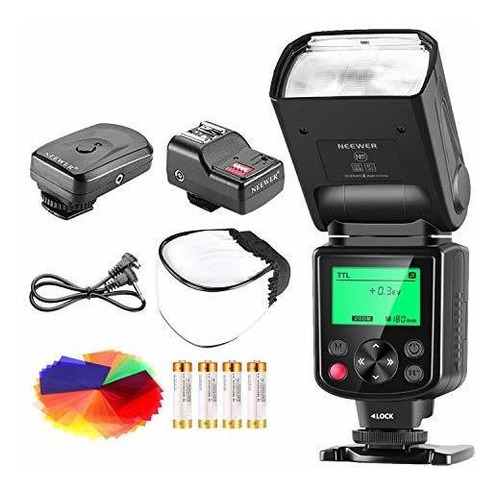 Flash Para Camara Nikon D3200 D5000 Neewer Pro I-ttl