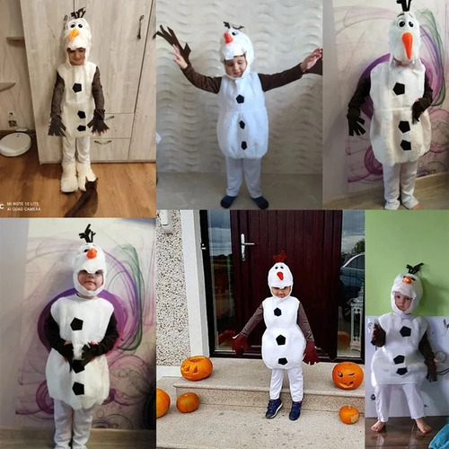 Disfraz De Olaf, Muñeco De Nieve, Dibujos Animados De Frozen