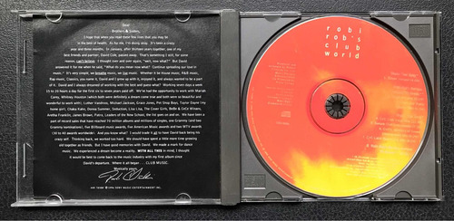 Cd Robi Robs Club World / Shake That Body (usa) (Usado)
