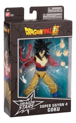 Dragon Ball Figura Articulada Bandai 17cm 36180 - Goku Ssj4