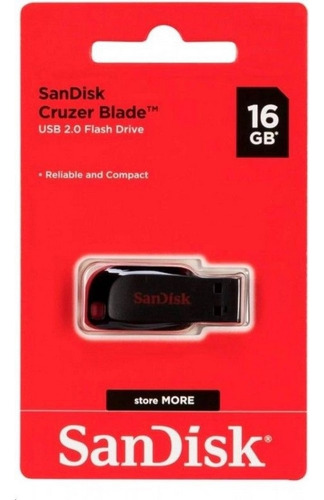 Usb Flash Driver 2.0 Cruzer Blade Sandisk  