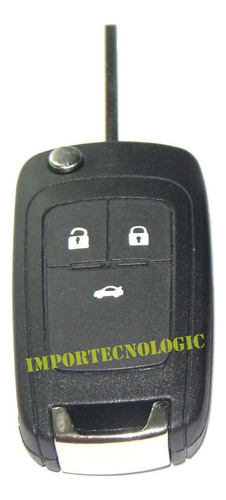 Carcasa Llave Control Para Chevrolet Tracker 2014 Con Letras