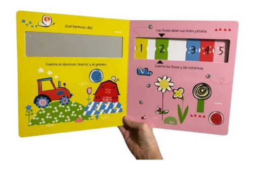 Set De 2 Libros: Deslizo Y Aprendo Los Colores Y Los Números