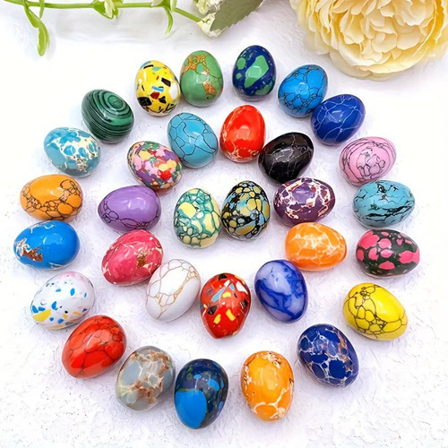 10 Minihuevos De Pascua Decorativos Para Fiestas Hechas A Ma