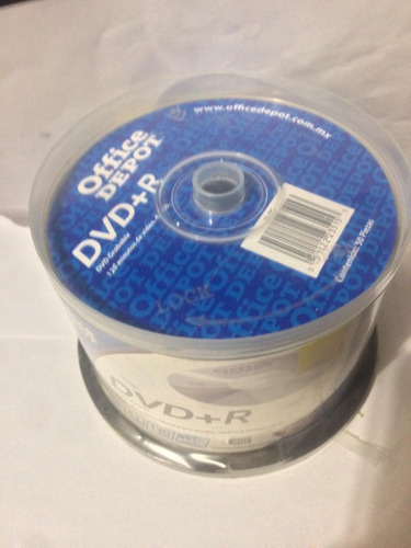 Dvd+r Regrabable Marca Office Depot 120m  Blakhelmet E | Envío gratis